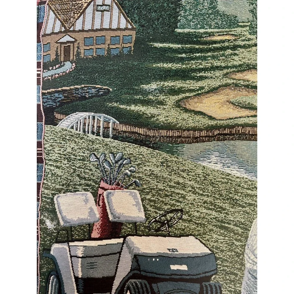 Golf Wall Tapestry Hanging Decor The Tour Sports 26